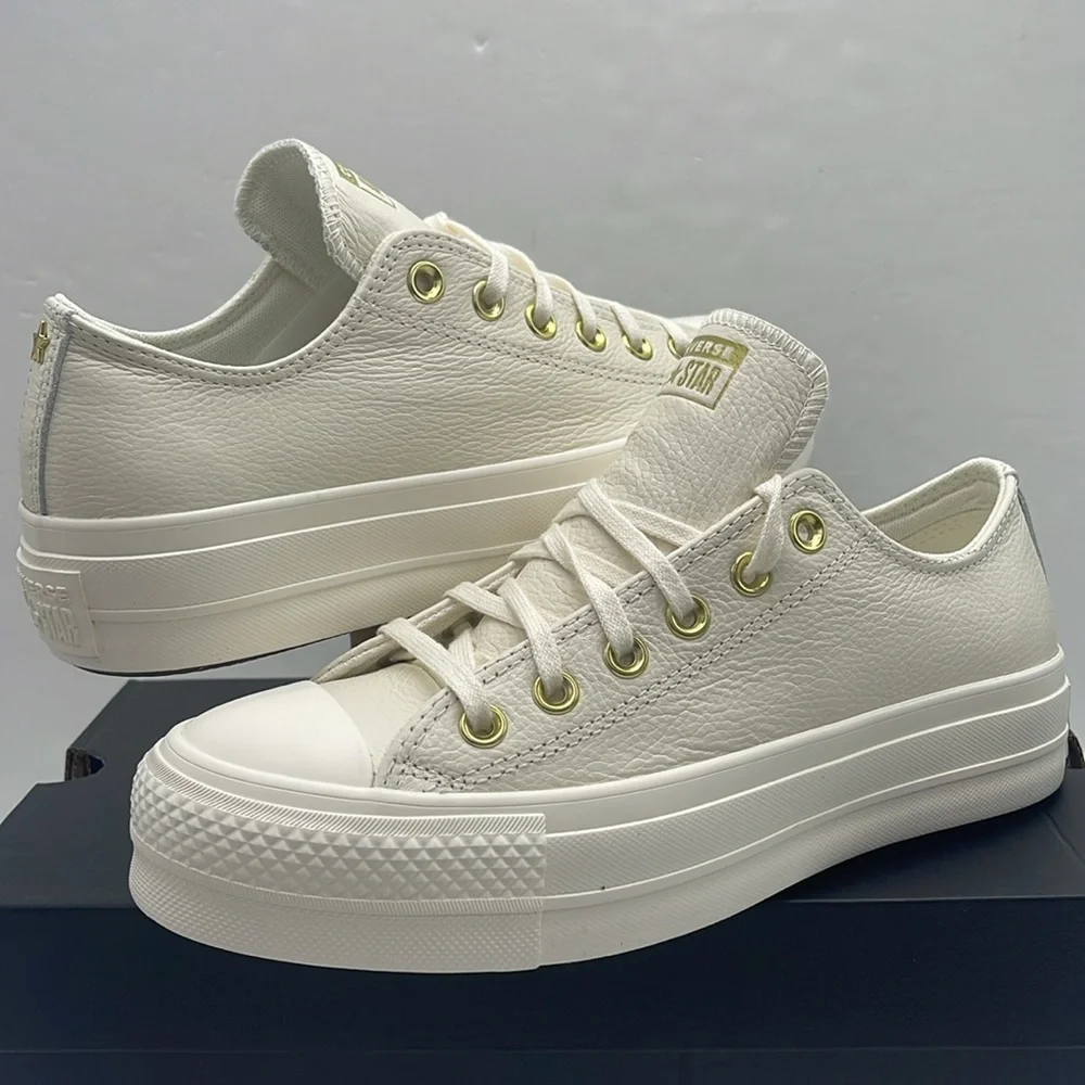 Converse WMNS Platform Sneakers A12765C
CTAS LIFT OX
EGRET/EGRET/GOLD - Picture 9 of 16